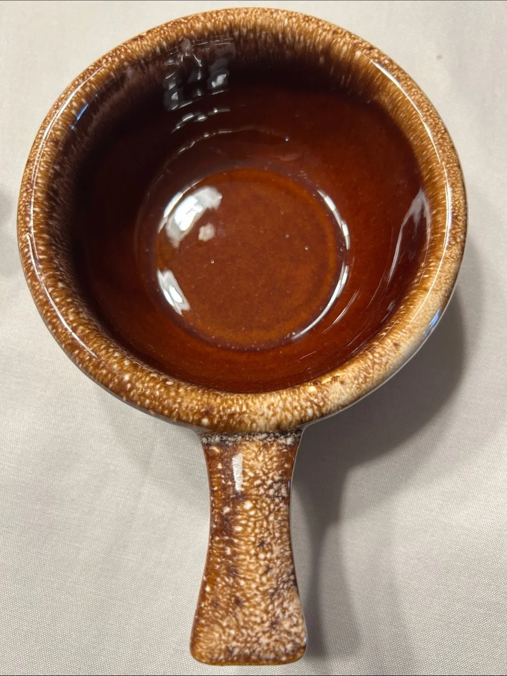 Hull 3-Piece Brown Ceramic Lidded crock Set with Handles